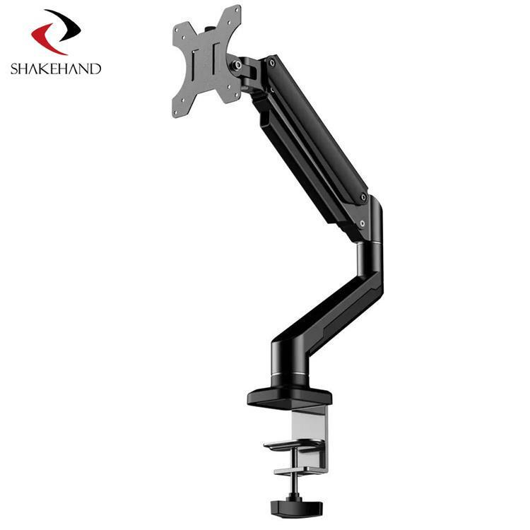 Aluminum Alloy Single-Arm Monitor Stand 13.2kg Air Pressure Arm Single-Screen Computer Stand Telescopic Rotating Lift