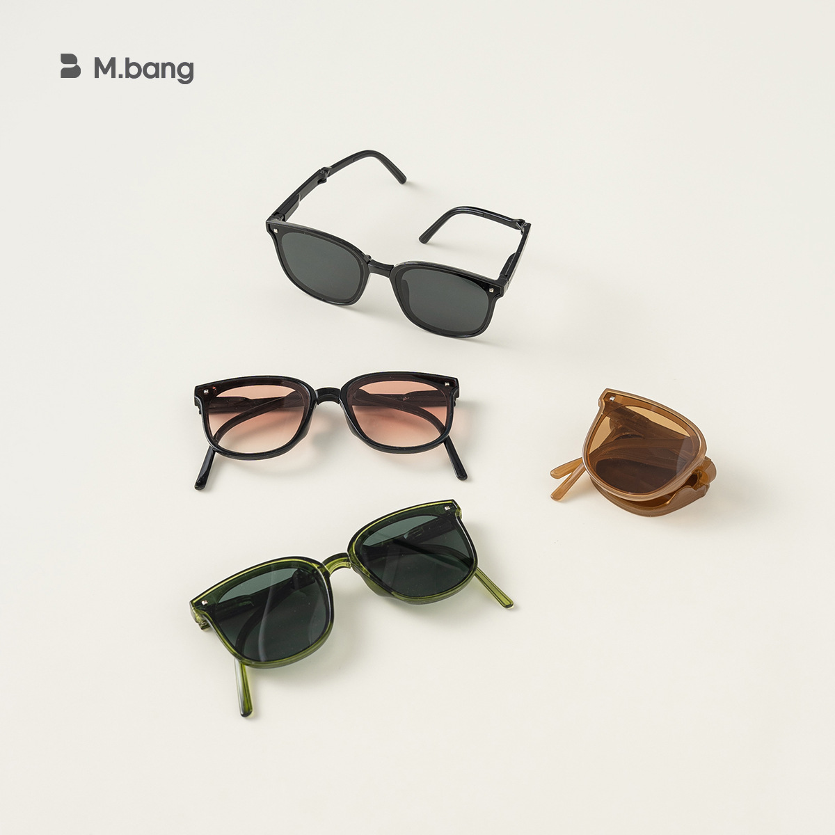 Youbao Ropa para niños Gafas de sol para niños Gafas de sol plegables Gafas de protección solar para niños Gafas de protección solar para niñas PS23001