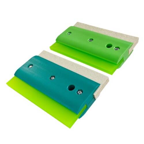 Source factory qili its force car film tool wool film scraper cowhide scraper sun film scraper 