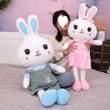 八寸公仔毛绒玩具抱枕小白兔玩偶生日儿童礼物可爱女孩床上布娃娃