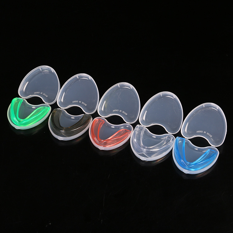 Tooth protection sleeve taekwondo boxing Sanda basketball tooth protection teether food grade braces EVA hot ironing shaping tooth protection