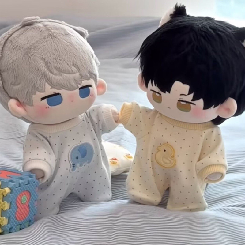 10cm Doll Clothes, Cute 20cm Doll Clothes, Pajamas, Doll Clothes, Cotton Doll Romper, One-Piece Jumpsuit 10cm Doll Clothes, Cute 20cm Doll Clothes, Pajamas, Doll Clothes, Cotton Doll Romper, One-Piece Jumpsuit