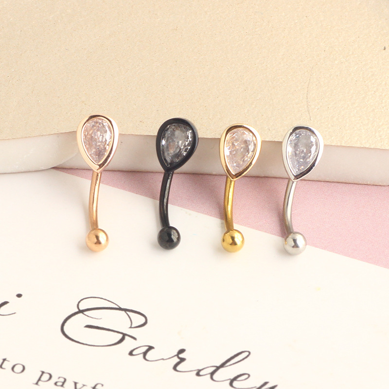Labret piercing jewelry detail image