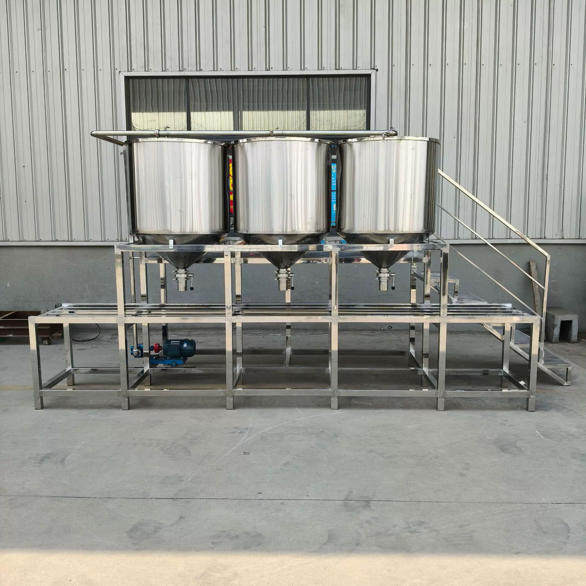 上点下冲豆腐机自动化操作 商用豆腐机生产线 豆制品加工设备