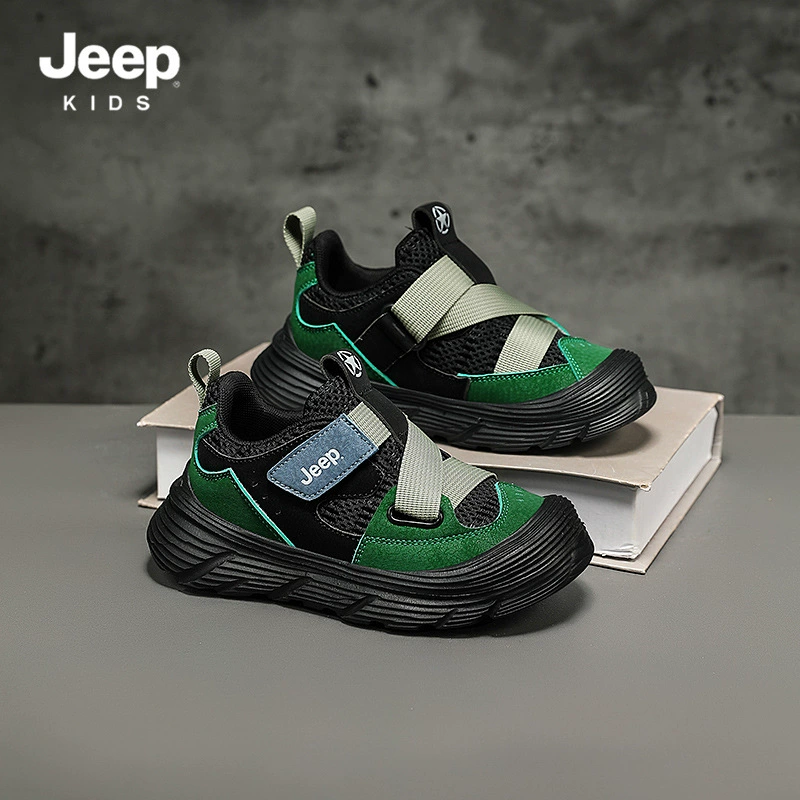 Jeep, дышащие нескользящие удобные спортивные туфли для мальчиков, осень, тренд сезона
