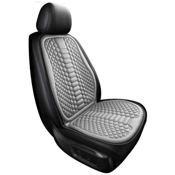 New car seat cushion four seasons universal breathable non-slip seat cover cotton and linen three-piece car seat cushion special single-piece summer