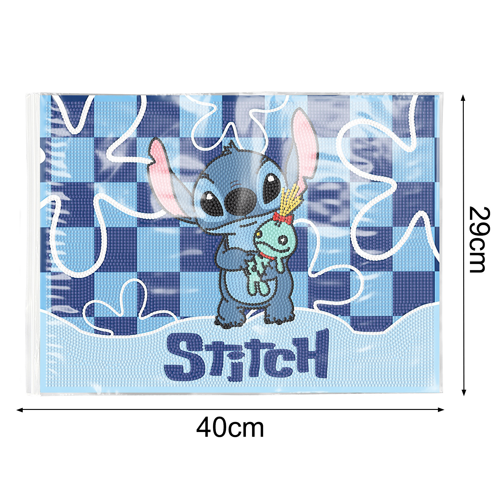 Pintura de diamantes alrededor de almohadillas de comedor dibujos animados Steely restaurante pinturas decorativas hechas a mano venta al por mayor transfronteriza