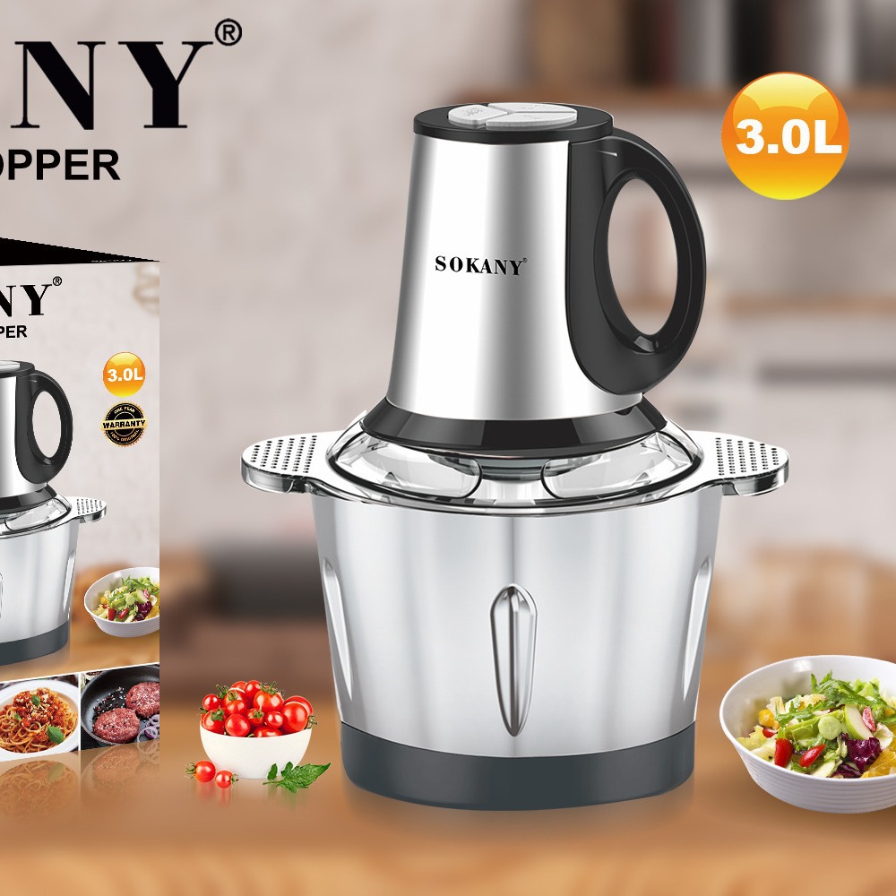 歐規跨境SOKANY7011攪拌器3L電動家用廚房多功能料理機blender