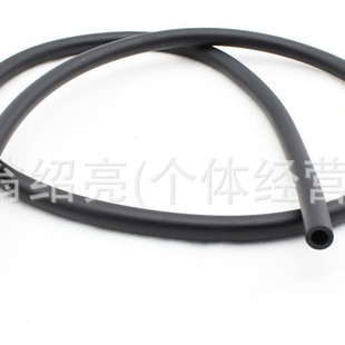 Factory wholesale high elastic 60100 fitness latex tube 6 * 10mm tension rope casing elastic tube Black