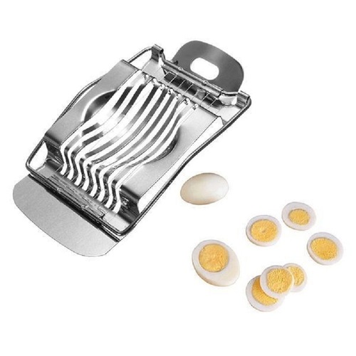 Multifunctional two-in-one egg cutter, egg fancy cutter, stainless steel egg cutter, preserved egg divider, slicer