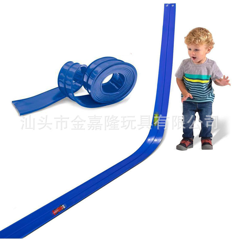DIY デュアルトラックカー PVC ソフトトラック 460 センチメートル 2 合金スクーター男の子と女の子のおもちゃセット|undefined
