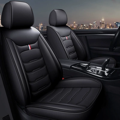 Four Seasons Pad: All-Inclusive Full Leather Four-Season - textured-black-standard-version