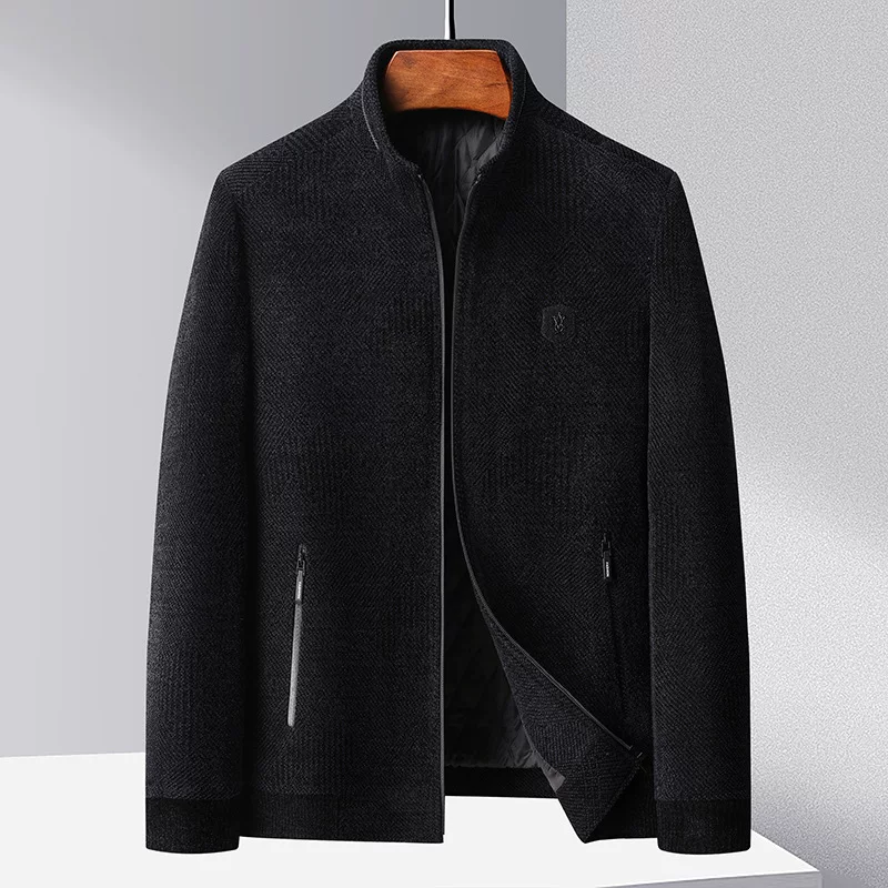 Winter jacket, for middle-aged man, increased thickness
