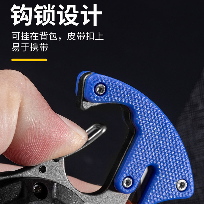 Transfronterizo mini llavero lámpara LED mini linterna pequeña con imán al aire libre COB luz de emergencia pequeño regalo