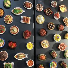 冰箱贴食物立体仿真磁性贴磁铁吸铁石一套食玩冰箱装饰品一件批发