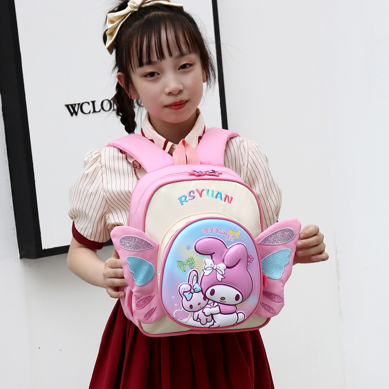 Alas Kulomi mochila para niñas jardín de infantes de alta calidad durable jardín de infantes para salir mochila bebé viajar