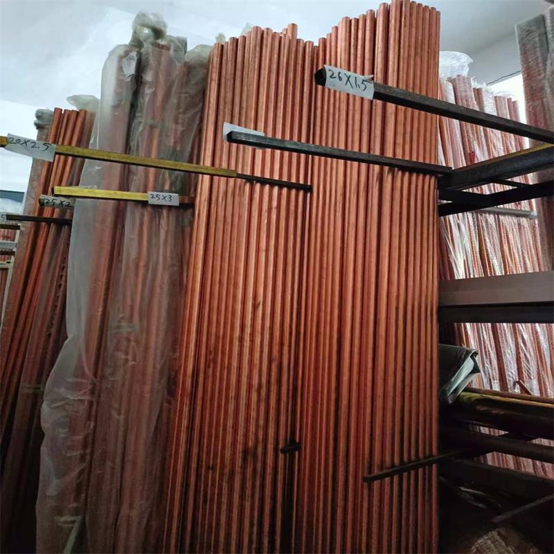 T2紫铜管H26 H65黄铜圆管加工厚壁空心铜套管空调制冷铜管配件