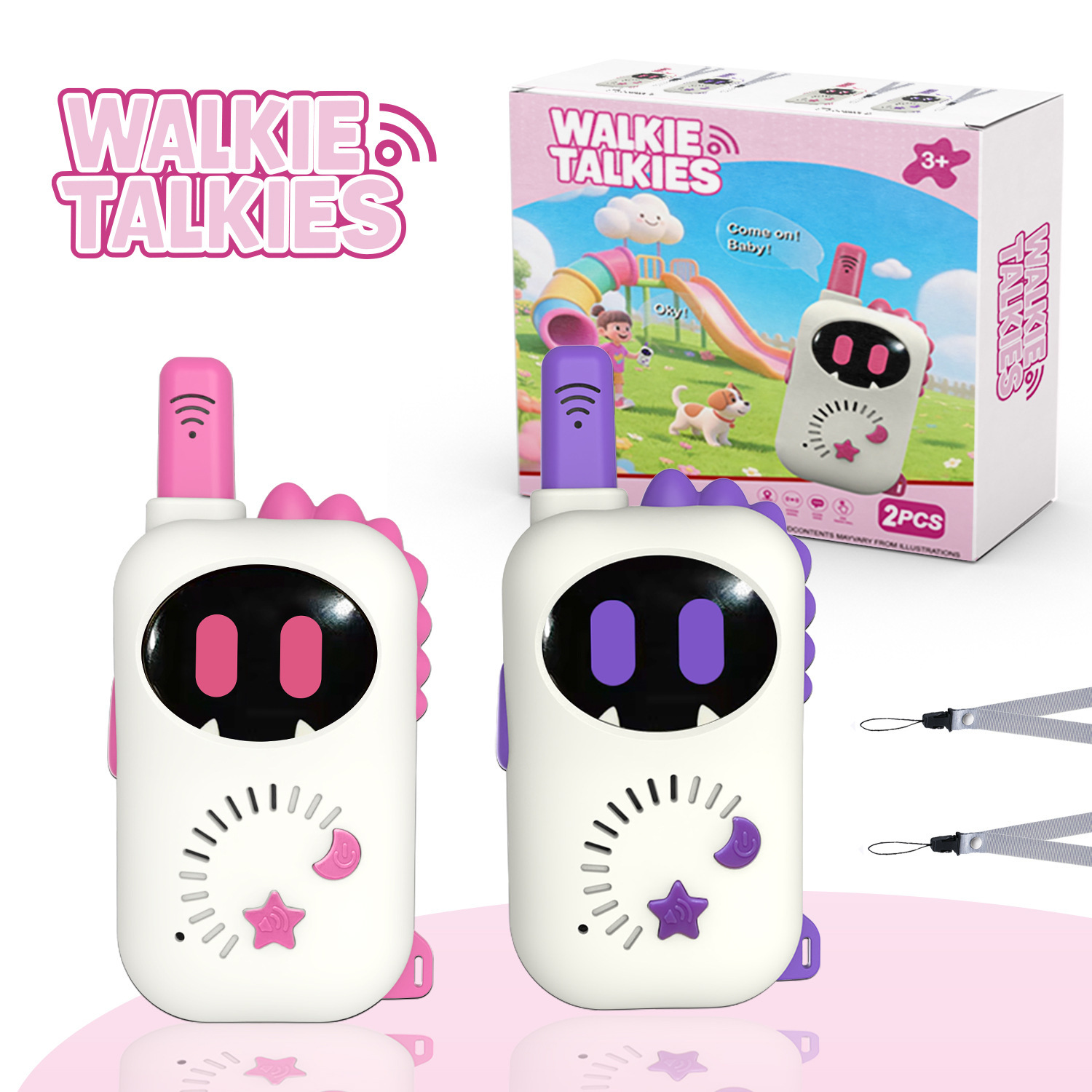 Intercomunicador infantil transfronterizo juguete interactivo padre-hijo intercomunicador inalámbrico buscapersonas regalo de cumpleaños juguetes de puzzle