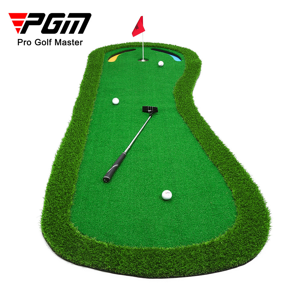 Thảm tập golf nhân tạo PGM GL003 cỏ dài bàn chân to 95x300 cm — GL003 cỏ dài bàn chân to [không có gậy và bóng]