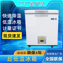 超低温冰柜冷冻试验箱 卧式低温实验室冰箱 工业冰箱商用冷冻箱