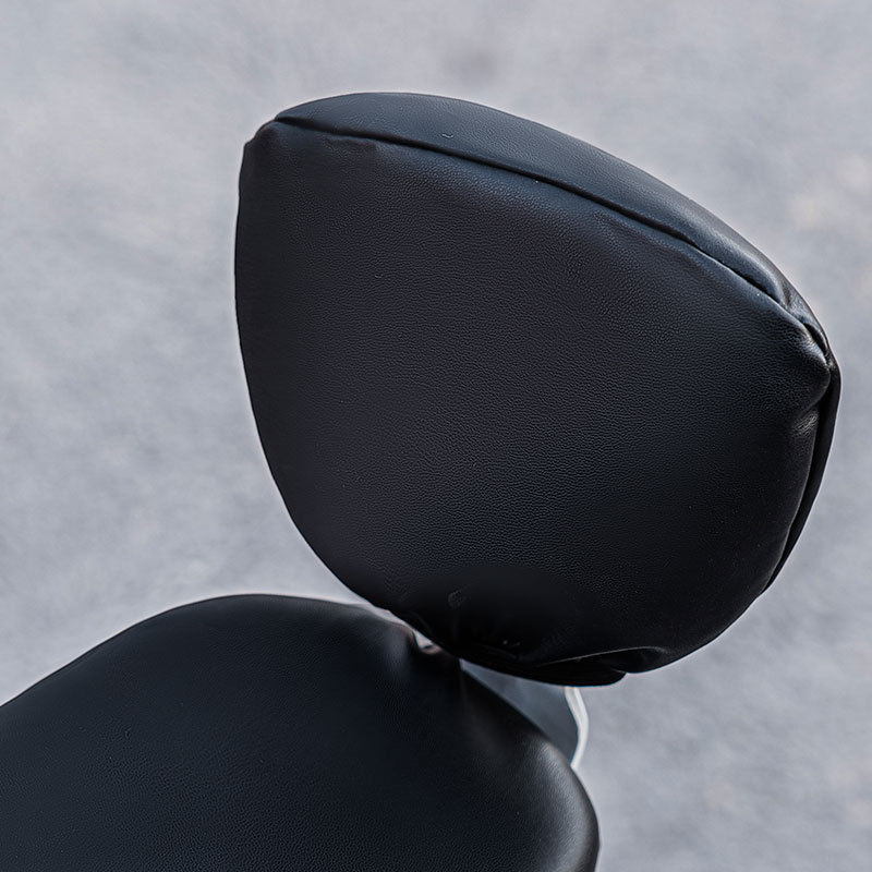 [PU 후면 등받이] - 퓨어 블랙 - 싱글 시트 쿠션 - 새로운 국가 표준 전기 자동차에 적합