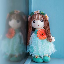 豪伟达菲儿棉花娃娃换装玩偶公仔儿童女生日礼物毛绒玩具礼品批发