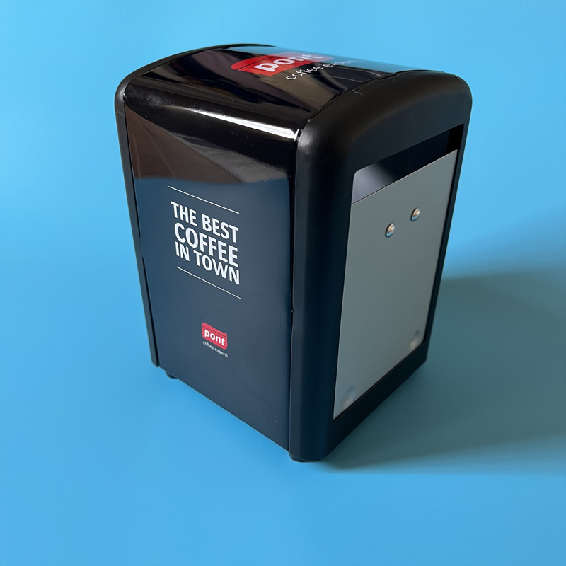 纸巾铁盒木纹金属铁盒厂家 金属包装盒 西班牙餐巾架弹簧铁盒