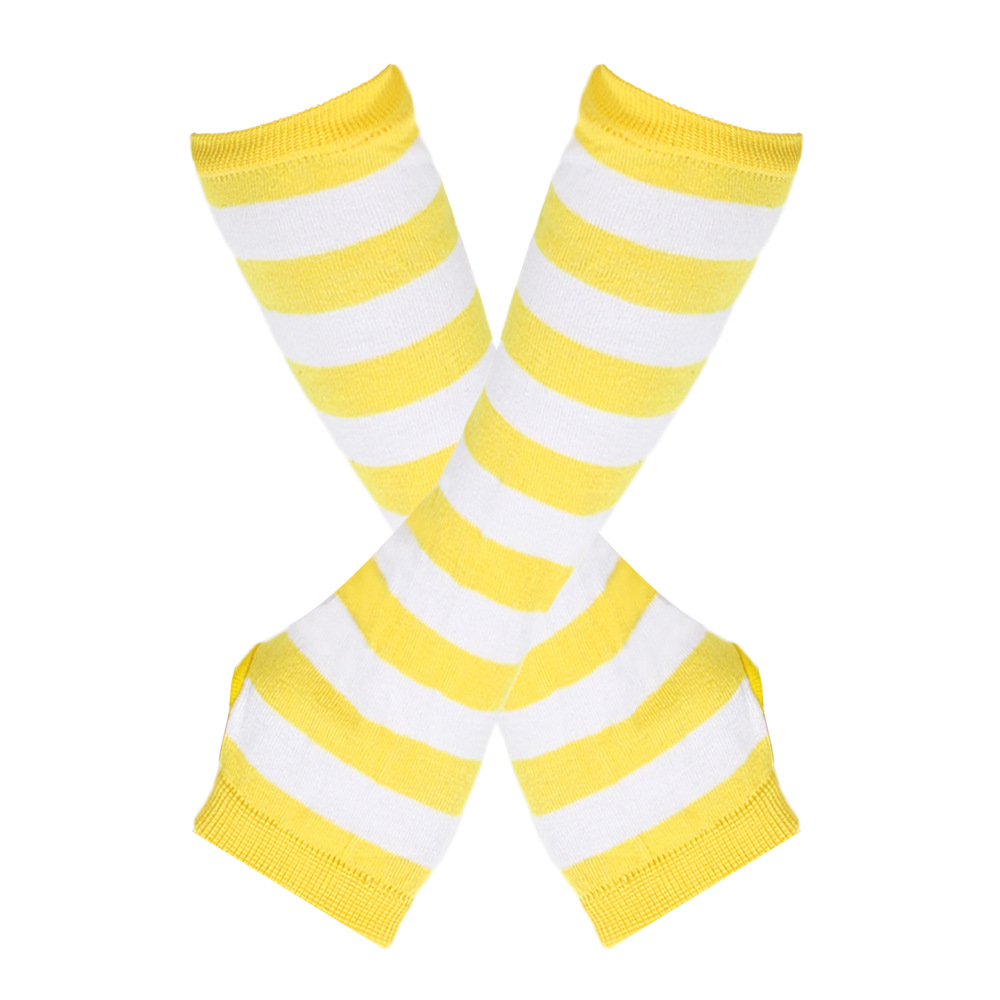 노란색과 흰색/줄무늬 55