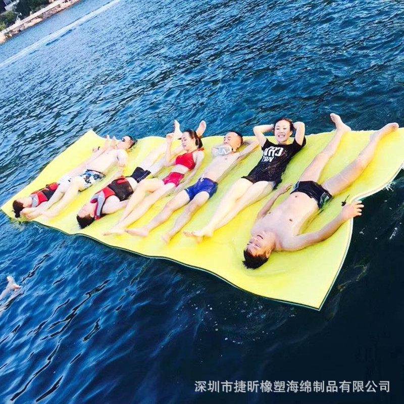 水上泡沫浮毯彩色加厚PE游泳浮毯 大尺寸海洋漂浮垫 游艇水中凉席