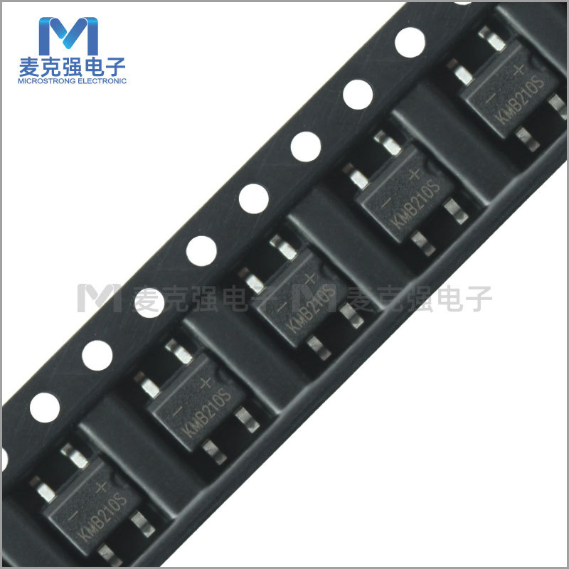贴片肖特基桥堆KMB210S TO-269AA 2A/100V可代替MDS210桥式整流器