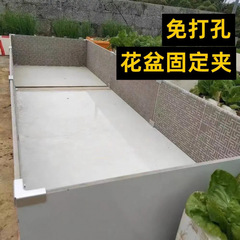 铝合金瓷砖夹固定夹菜箱菜池鱼缸玻璃夹耐用加厚银色实心工艺精选