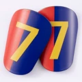 12*7.8cm (M) Red Blue Dark Yellow Number 7 Shin Guards