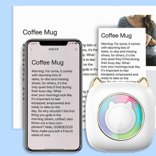 Cross-border portable mini student wrong question pocket C23 printer label photo sticker thermal printer