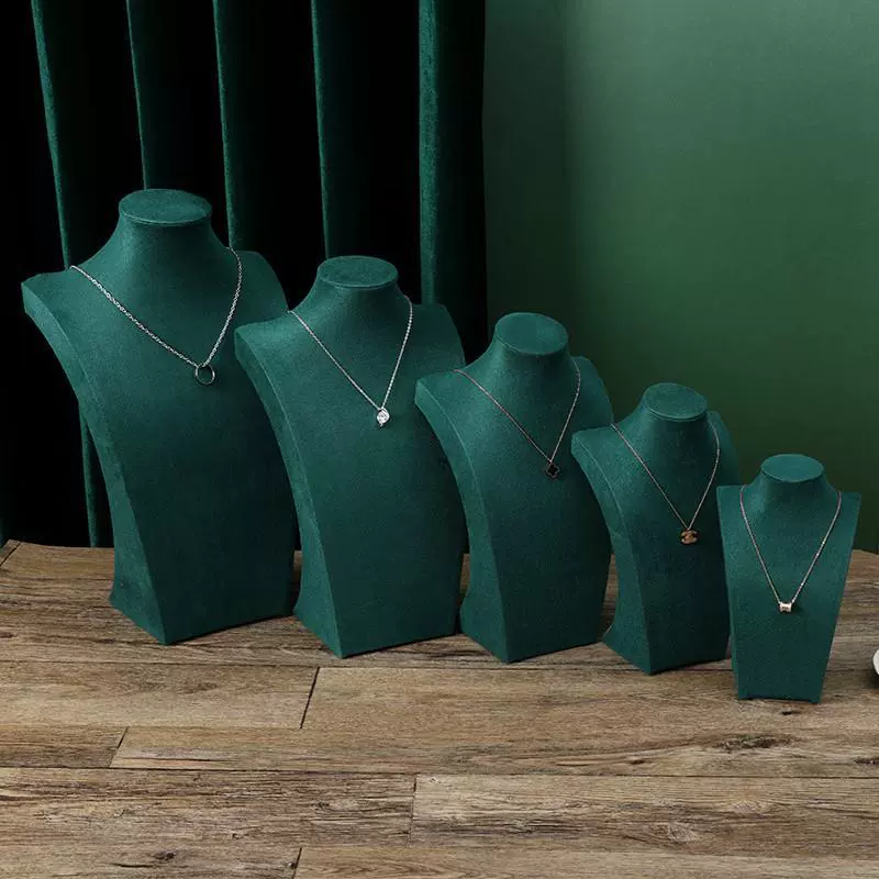 Портретная модельная полка ювелирный дисплей реквизит ювелирный ожерелье витрина шея шея ювелирный магазин Чжао Чжицянь