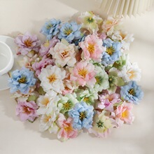 T 5厘米仿真花装饰小玫瑰花朵 绢花 DIY簪花服装插帽子拖鞋花头