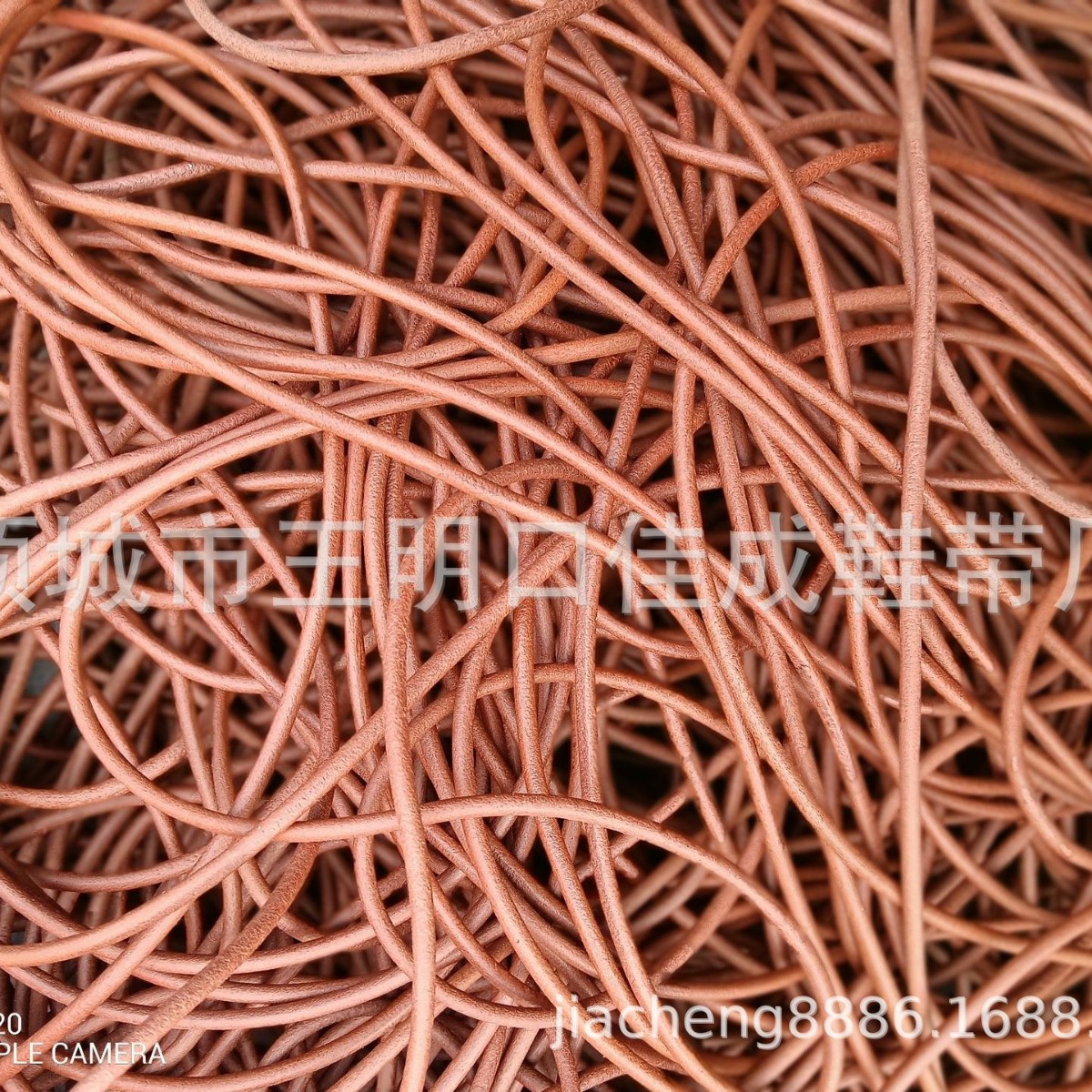 牛皮绳厂家批发5毫米粗牛皮跳绳工业工艺体育等配绳