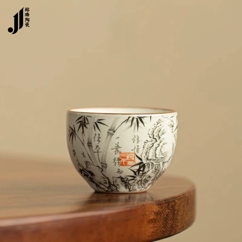 Retro home tea cup, tea set, DIY, simple and elegant design