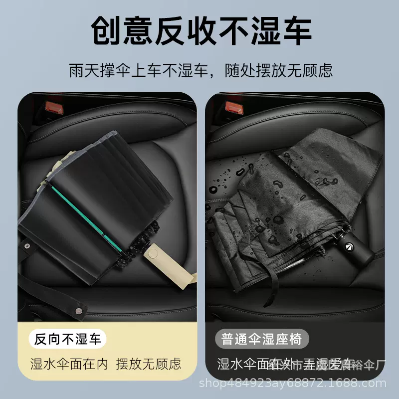 全自动雨伞加大加厚加固男女折叠防紫外线太阳伞晴雨两用超大伞