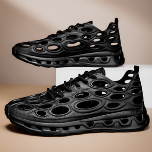 Croc Shoes New Style Summer Outdoor Beach Toe-Toe Thick-Soled Non-Slip Slippers for Men and Women