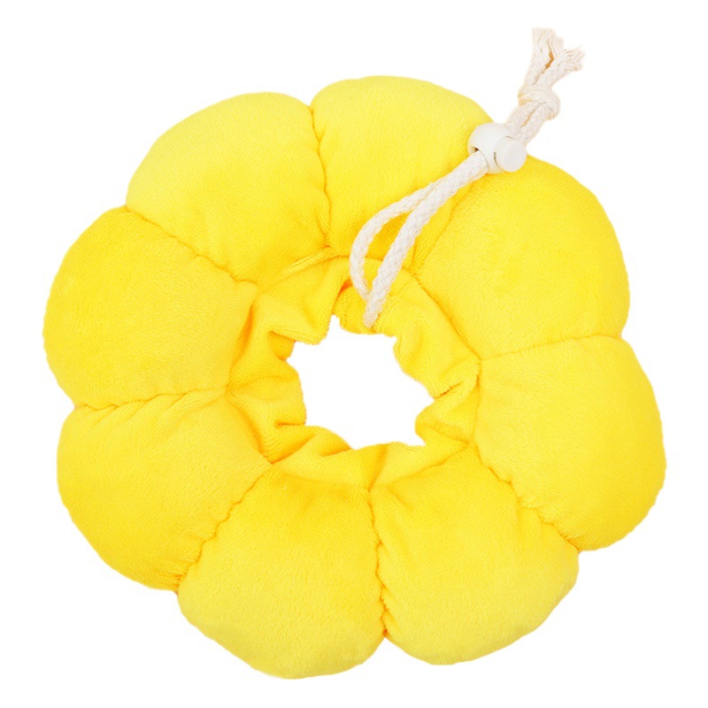 Sunflower Yellow Elizabeth Ring Soft Cat Dog Neck Ring Sterilization Shame Ring Anti-Lick Anti-scratch Pet Collar