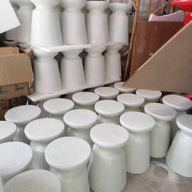 工厂直销玻璃钢异型茶几现代圆形时尚创意办公家具促销轻奢