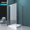 Germany doporro household Frame Wet and dry separate Toughened glass Shower Room partition Sliding door Whole Shower Room