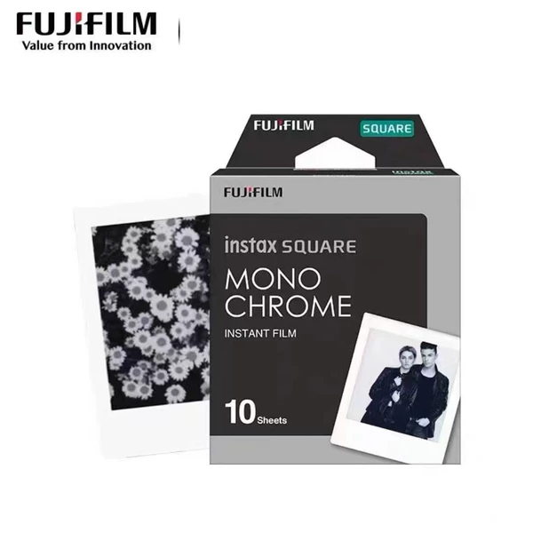 10 pieces of square black and white