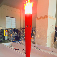 开业启动仪式道具圣火传递真火炬燃油火炬结婚舞蹈火把电子火炬