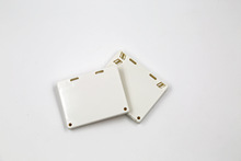 皮線光纜保護盒F2皮線專用一進二出小方形接續熔接盒
