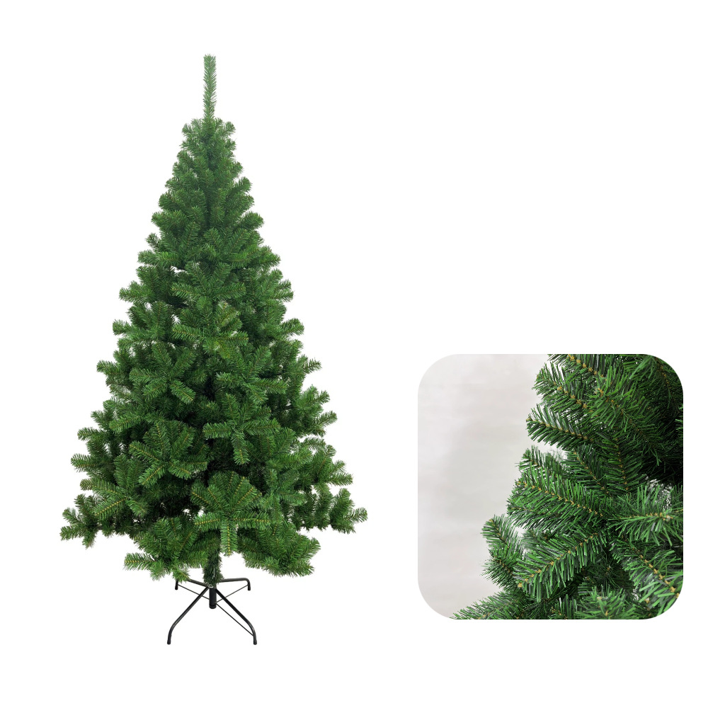 Fábrica de origen PVC árbol de Navidad decoración de escritorio Amazon transfronteriza explosión de ventas calientes diseño de atmósfera de exposición
