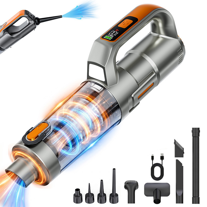 2026 New Model Car Vacuum Cleaner with Super Powerful Suction, Portable Wireless Vacuum for Car and Home Use