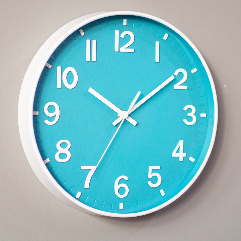 Reloj de pared para el hogar de 30CM Reloj para colgar en la pared Reloj para colgar en la sala de estar Reloj de pared Reloj creativo Reloj de cuarzo silencioso