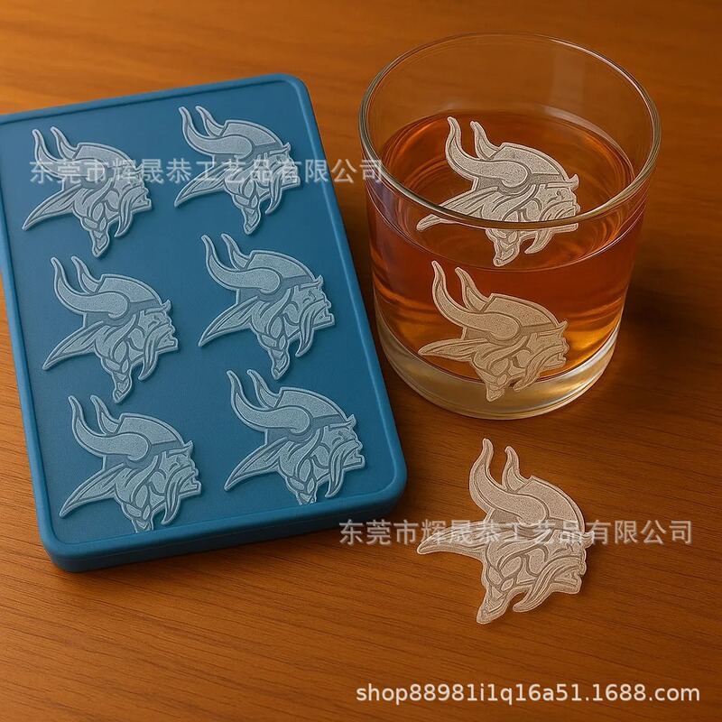 国境を越えた新しいサッカーチームSilicone Ice Moldサッカーチームのシリコン氷型|undefined