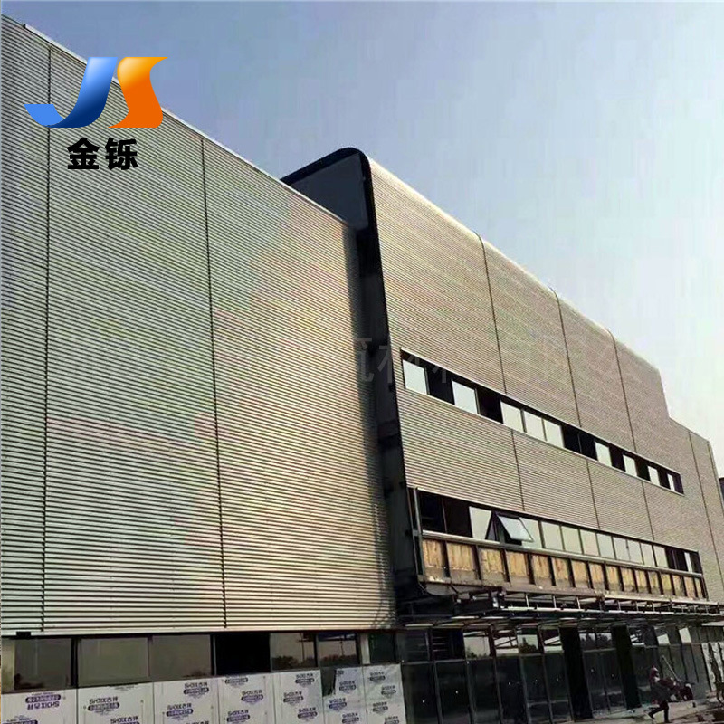 铝锰镁波纹板836型厂房铝镁锰瓦楞板墙面承包工程源头铝制厂家